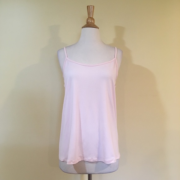 💥 CLEARANCE 💥 Open Criss Cross Sides Super Soft Blush Cami Top - Picture 3 of 5